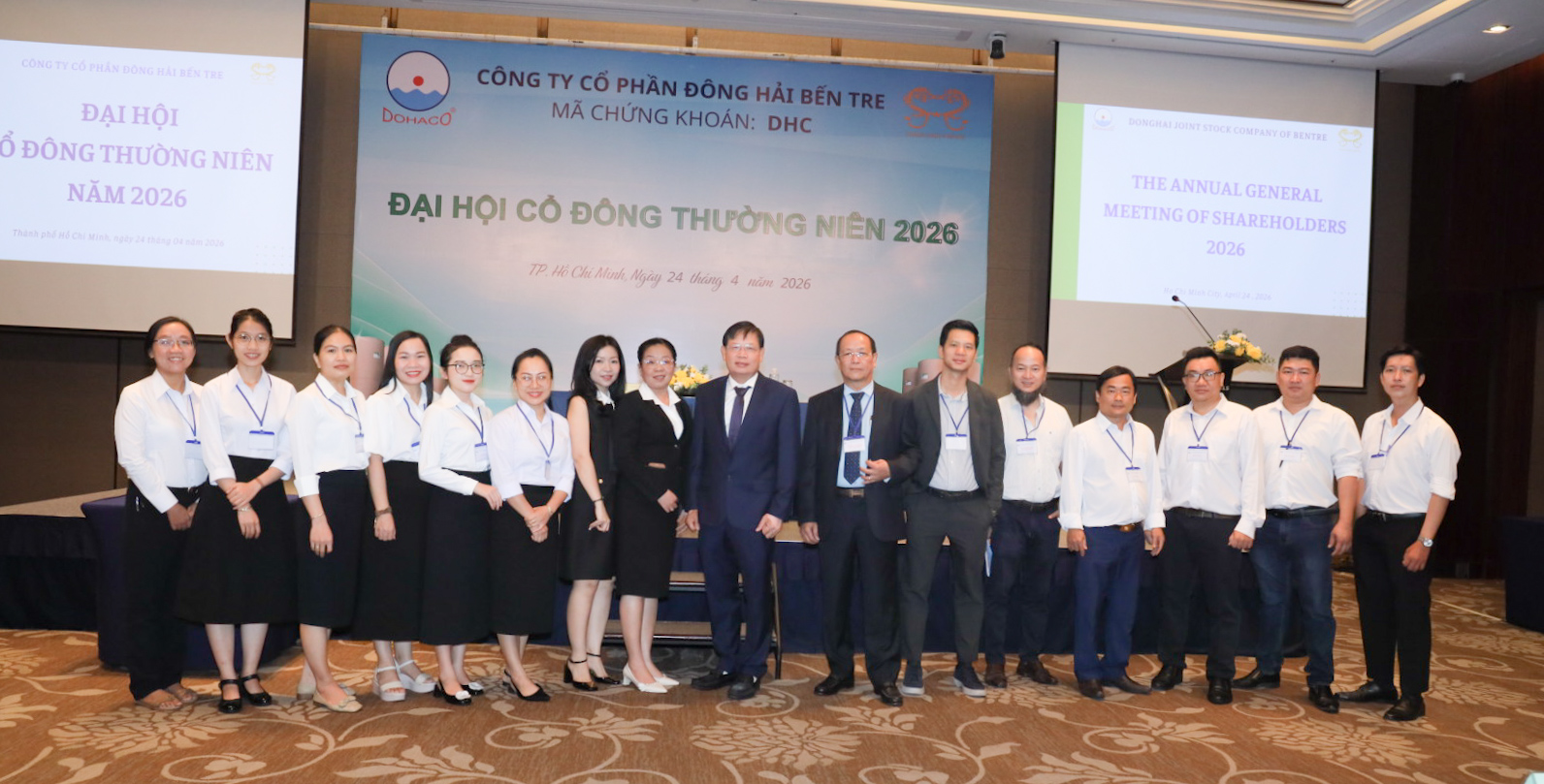 CÔNG TY CỔ PHẦN ĐÔNG HẢI BẾN TRE TỔ CHỨC THÀNH CÔNG  ĐẠI HỘI ĐỒNG CỔ ĐÔNG THƯỜNG NIÊN NĂM 2026